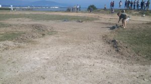 Гонка на радиоуправляемых машинках.