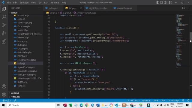 eShop Web Application Development 03 | 1st year | Semester 01 | Java Institute
