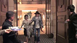 Axl Rose and Guns n' Roses late to concert in Paris