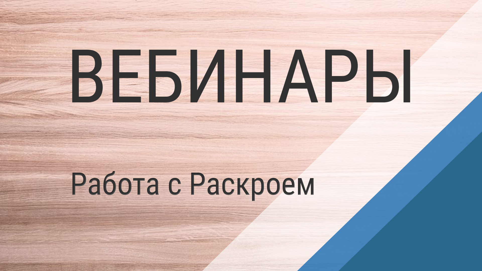 К3-Мебель Вебинар №5. Работа с модулем раскроя листовых материалов и модулем К3-Мебель ЧПУ