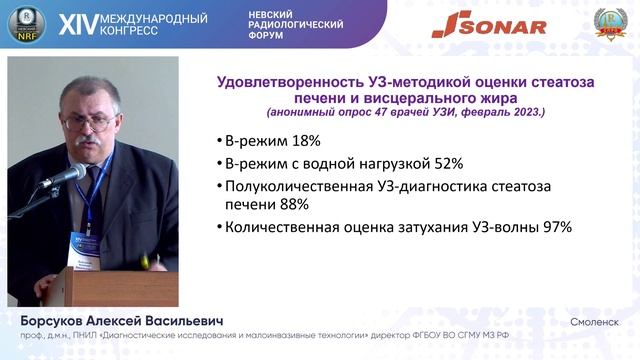 Симпозиум «Новые горизонты ультразвуковой диагностики». При поддержке ООО «СОНАР-СПБ». 7.04.23