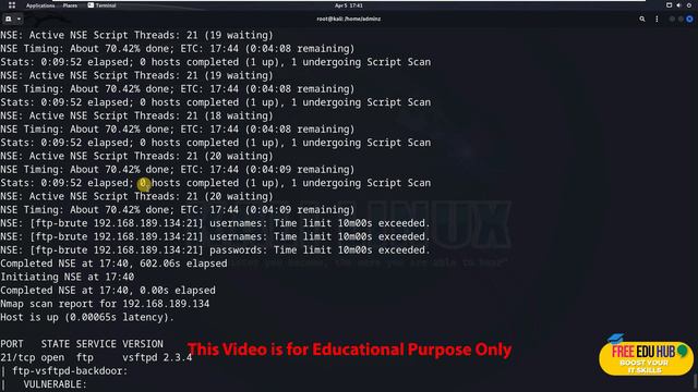 Ethical Hacking Lab: Exploiting FTP on Metasploitable2 with Kali Linux