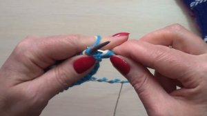 Как вязать обручок спицами?