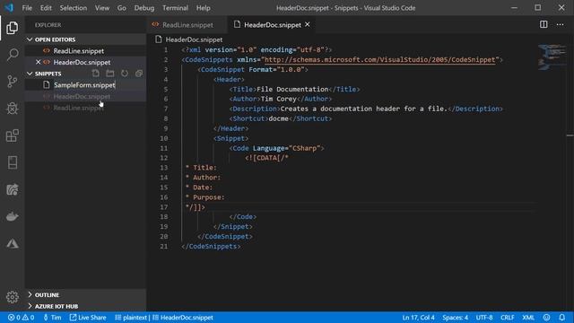 Creating Code Snippets in C# - Customize Visual Studio for Efficiency
