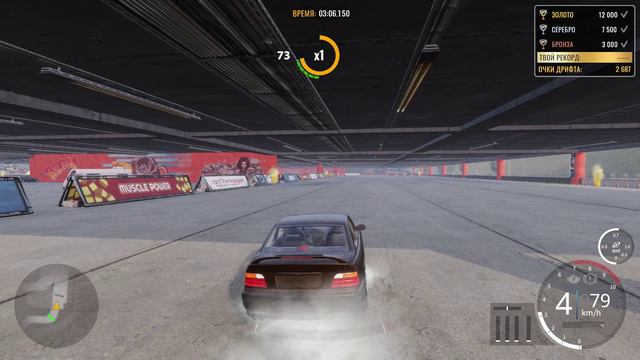 учусь дрифту Drift Racing