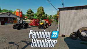 🔴Farming Simulator 22. Карта - NORDGRAD. Управляющий фермы. #3.