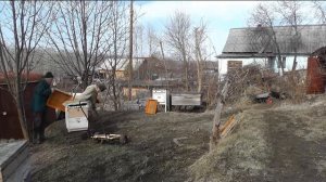 Пчёлки 41   Уникальная пасечная тележка