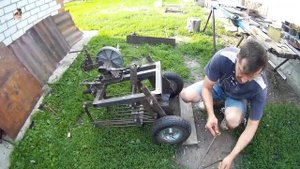 Доработка грохотной картофелекопалки...