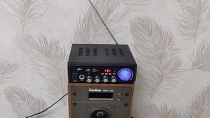 Усилитель Liminico LT - m1 с блютуз, fm радио, слотом под флешку + Эстония 35ас - 021-1