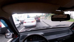 ВАЗ-2108 езда от первого лица / Lada Samara 3-door POV Drive