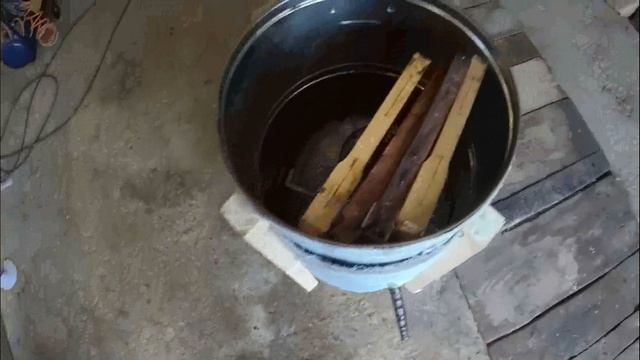 Паровая воскотопка из стиралки. смотреть онлайн