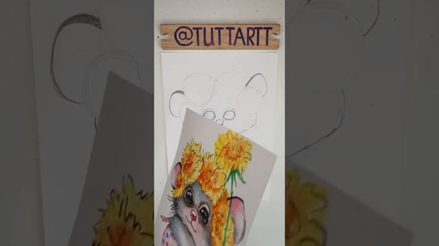 Рисуем Мышонка. Часть 1 смотреть онлайн