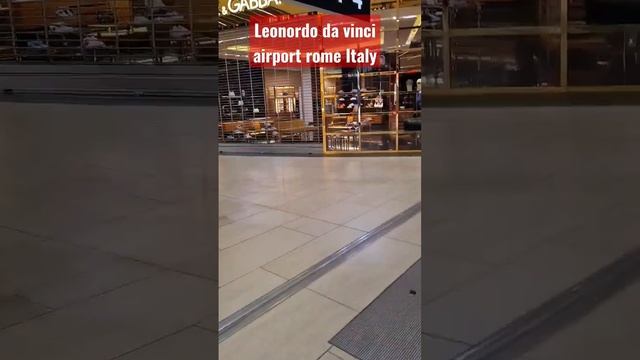 Leonardo da vinci Airport Rome Italy