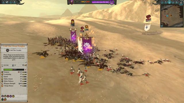 Dark Elves vs High Elves - Kraken lord vs Magician - Total War Warhammer 2 смотреть онлайн