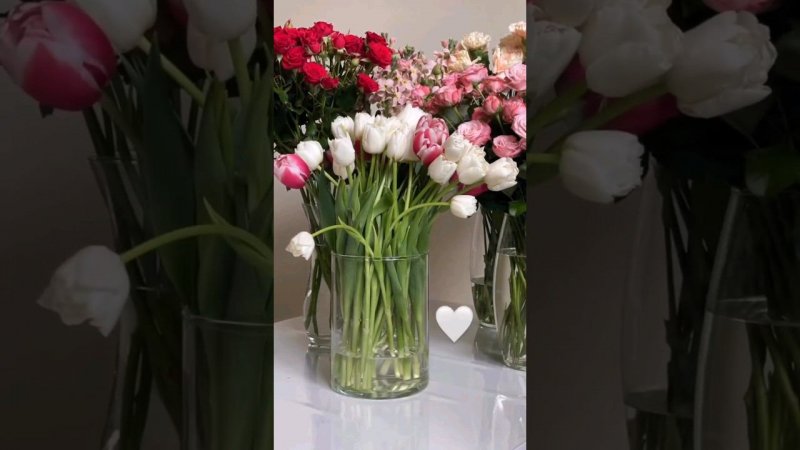Как надолго сохранить свежесть срезанным цветам #цветы #рек #советы #лайфхаки #красота #розы #реки