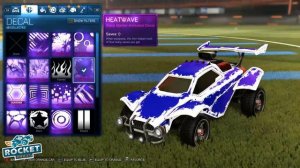 All 14 Rocket League Mystery Decals Showcase - Black Market Decals On Octane