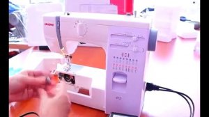 Обзор швейной машины Janome 415
