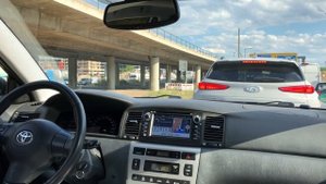Toyota Corolla E120 1.6 AT 110 PS POV Test Drive Autobahn, Sity