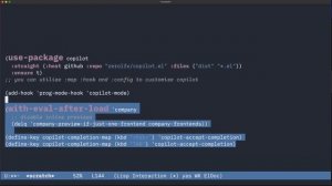 Setting up GitHub Copilot in Emacs