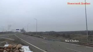 Тяжелый бой в Авдеевке