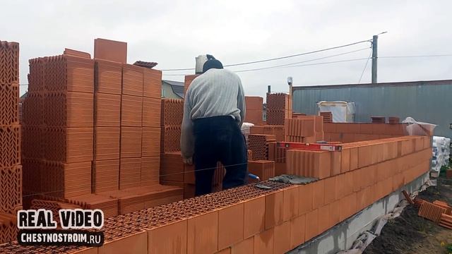 ЧЕХОВ. Кладка керамического блока... смотреть онлайн