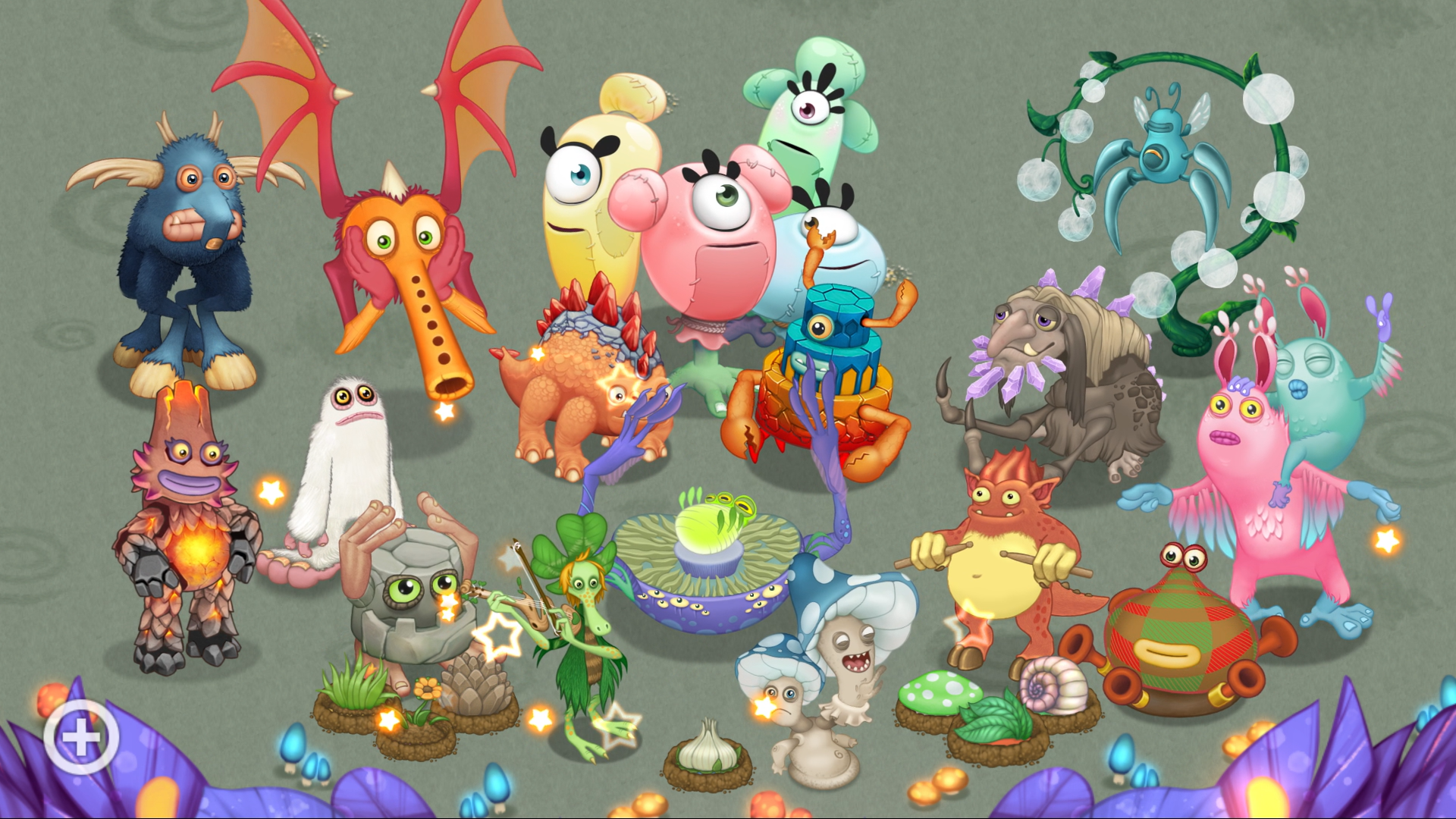 Monster monsters остров фей. Остров фей МСМ. Остров фей my singing Monsters. Остров фей my singing Monsters монстры. Огненный Оазис my singing Monsters.