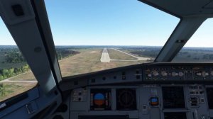 Ульяновск. Баратаевка (UWLL). Посадка A320. Microsoft Flight Simulator 2020