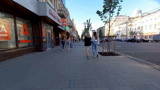 Самый Недооценённый город России*Voronezh*Вечерняя прогулка по центру Воронежа