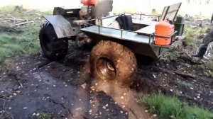 Жесткий офф роад на каракате!