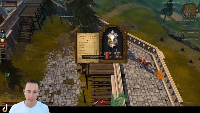 Legends of Aria - New Player Tutorials: Stats смотреть онлайн