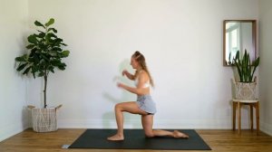 10 min ROLL OUT OF BED WORKOUT (No jumping, No equipment)