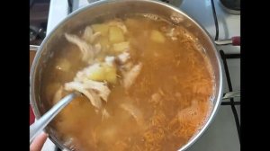 Обалденно вкусный сырный суп с куриной грудкой!!!
