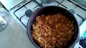 Перчик фаршированный овощами.