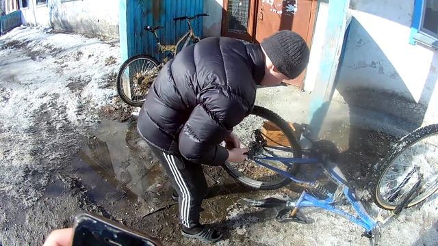 Делаем лодку. Проколол колесо. Шо ещё написать? смотреть онлайн