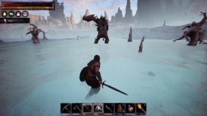 Conan Exiles #4 | Строительство конюшни | Прохождение | Co-op