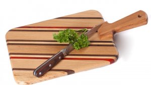 Изготовление наборной разделочной доски с наклонным рисунком.mp4