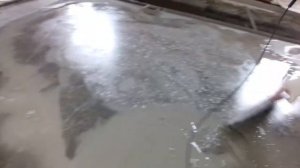 Шлифовка бетона - лёгкая полировка бетона на зернистости 100 и все (без блеска). Новосибирск.