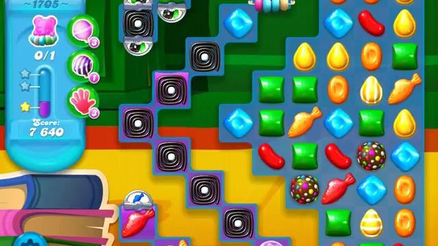 Candy Crush Soda Saga Level 1705 (3 Stars) смотреть онлайн