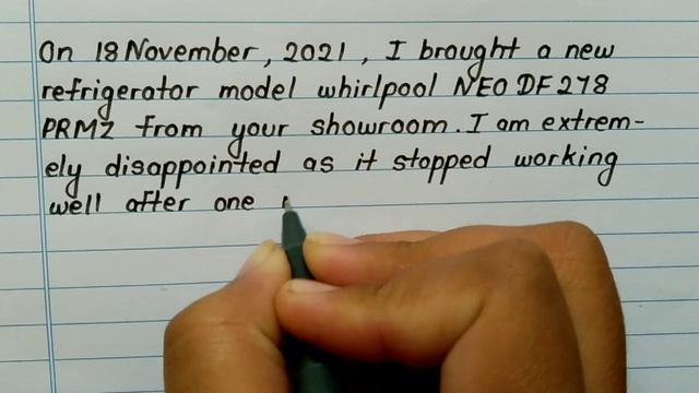 Complaint letter || Format of complaint letter in english смотреть онлайн