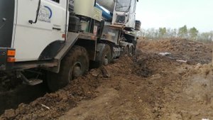 немного мягкий грунт для автокрана