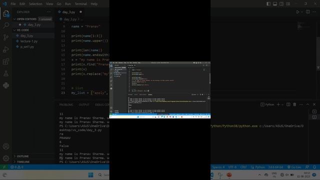 Day 3: Mastering Strings, Lists, and Tuples in Python | Master Python in 15 Days