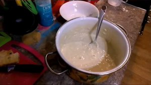 Готовим оладьи с яблоками, на молоке)