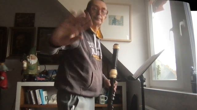 A. Bova, Prelude in G sharp minor for bass recorder смотреть онлайн