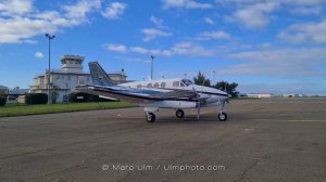 CLOSE Beechcraft King Air C90GTi START UP, TAXIING, TAKE OFF