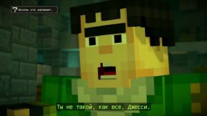 MINECRAFT: STORY MODE (Эпизод 3) #1 И ПОКУШАЛ И ПОКАКАЛ И ВСЁ ОДНОЙ ДЫРКОЙ)