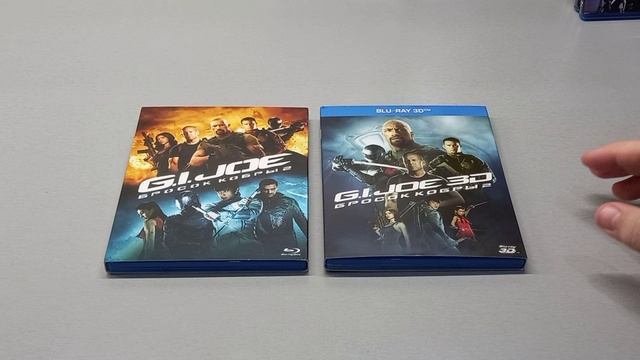 БРОСОК КОБРЫ - 4K UHD BLU-RAY - G.I. JOE: THE RISE OF COBRA - G.I. JOE: RETALIATION - STEELBOOK
