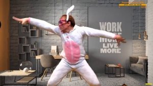 Заяц танцует под Буланова Ясный мой свет