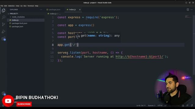 19 Introduction to Express JS in Nepali | Bipin Budhathoki | Nodejs | Fullstack Course | MERN