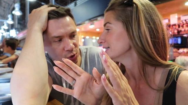 #Испания , #Барселона! Прогулка по улице Рамбла, рынок Ля Бакерия, достопримечательности! #барселон смотреть онлайн