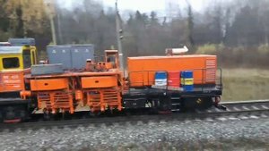 ПМГ-420 на перегоне Вельск - Вага, СЖД